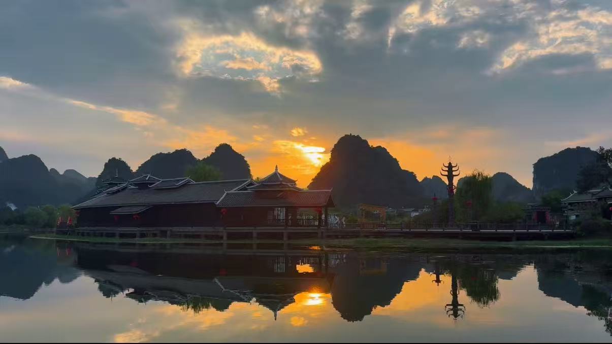 縮圖:在世外桃源等一场日落